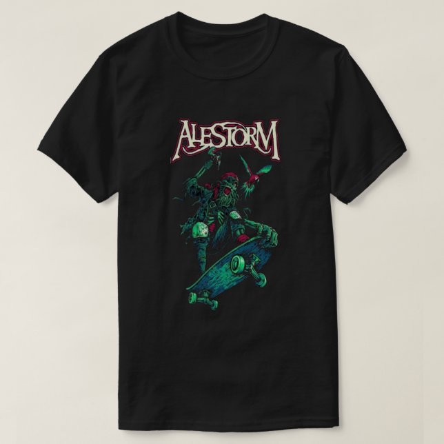 Alestorm New Logo Alestorm T-Shirt (Design Front)