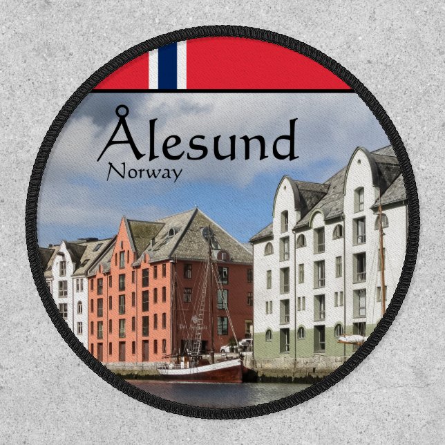 Alesund Norway Patch (Front)