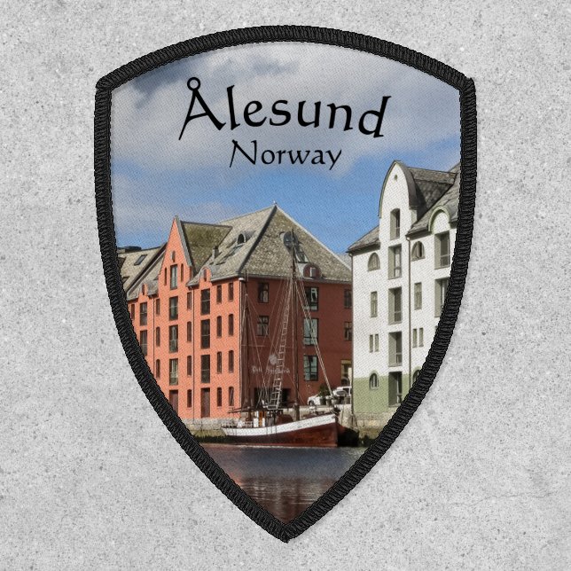 Alesund - Norway Patch (Front)