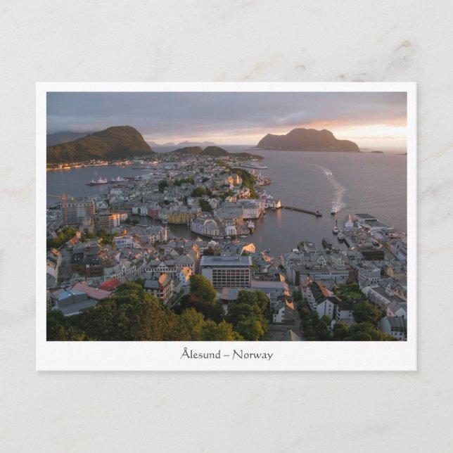 Alesund Postcard (Front)