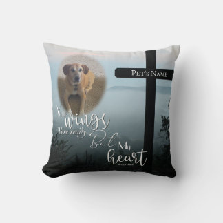 Aletha Private  Your Wings Were Ready Throw Pillow