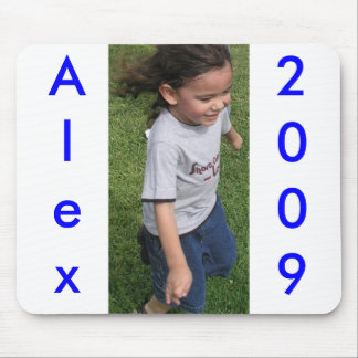 Alex, 2009, mouse pad