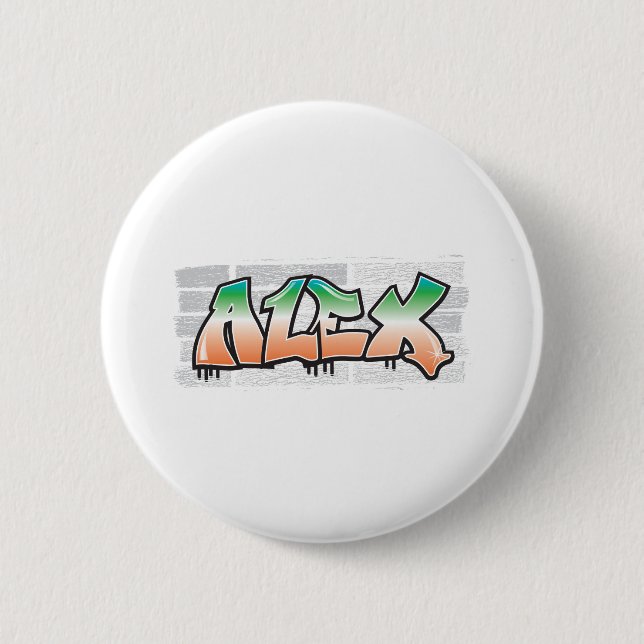 alex.ai button (Front)
