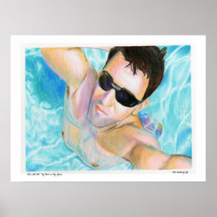 "Alex All Wet" My Face on My Spa... Poster