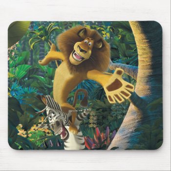 Alex And Marty Balance Mouse Pad by madagascar at Zazzle