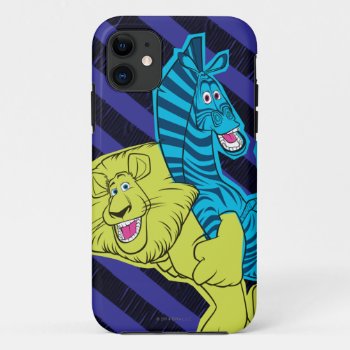 Alex And Marty Buddies Iphone 11 Case by madagascar at Zazzle