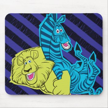 Alex And Marty Buddies Mouse Pad by madagascar at Zazzle