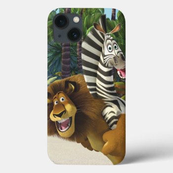 Alex And Marty Playful Iphone 13 Case by madagascar at Zazzle