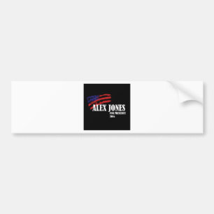 Alex Jones for President 2016 Bumper Sticker