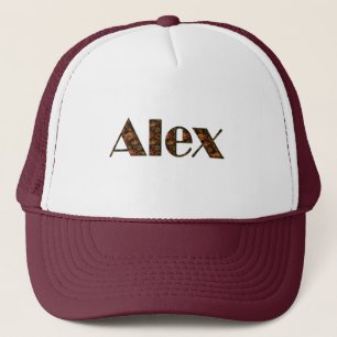 ALEX Name-Branded Personalised Fashion Cap