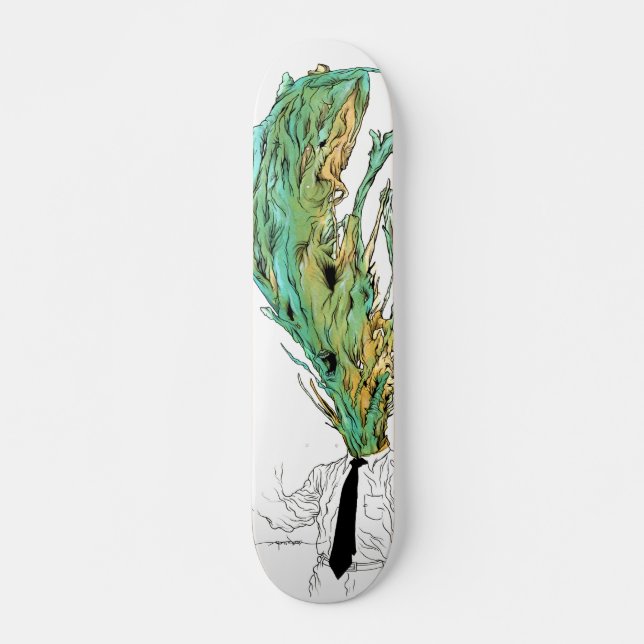 Alex Pardee "Migraine" Skateboard Deck (Front)
