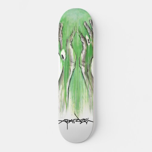 Alex Pardee Toxic Lazyface Skateboard Deck