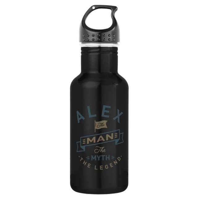 Alex Stainless Steel Water Bottle (Front)