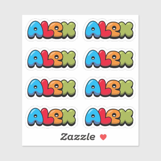 Alex Sticker (Sheet)