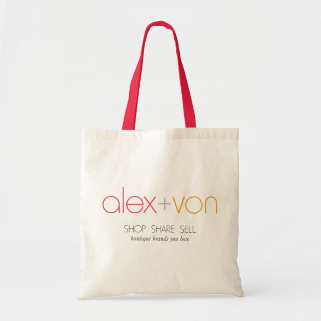 alex+von Canvas Tote Bag (Front)