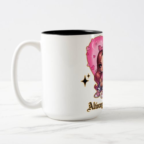 Alexa Change The President _ Funny Quote Humor Two_Tone Coffee Mug