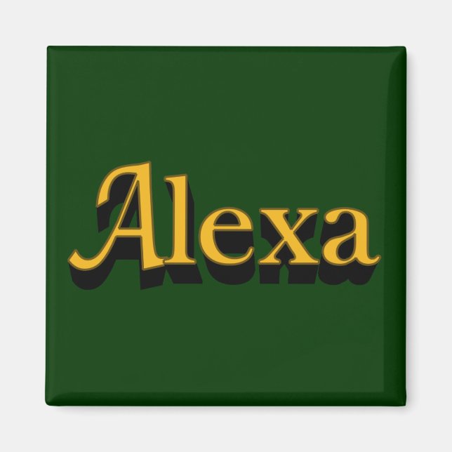 Alexa Magnet (Front)