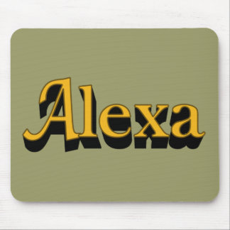 Alexa Mousepad