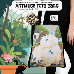 ALEXA the Cream Chow Tote Bag