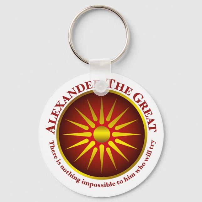 alexander-01.png keychain (Front)