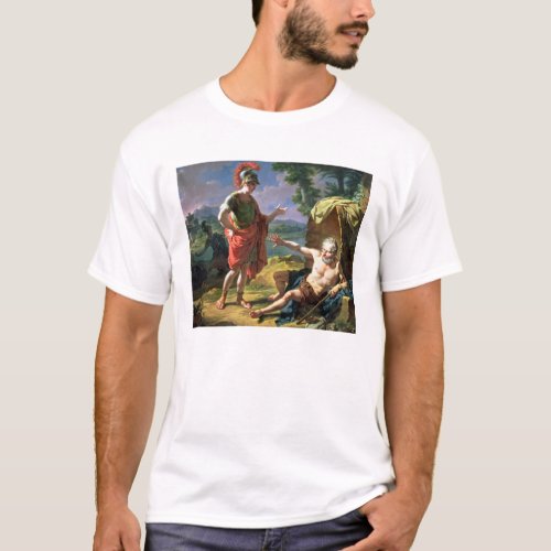 Alexander and Diogenes 1818 oil on canvas T_Shirt