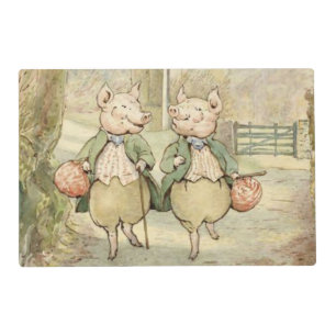 Alexander and Pigling Bland by Beatrix Potter Placemat