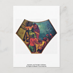 Alexander And The Epics Of Homer Postcard