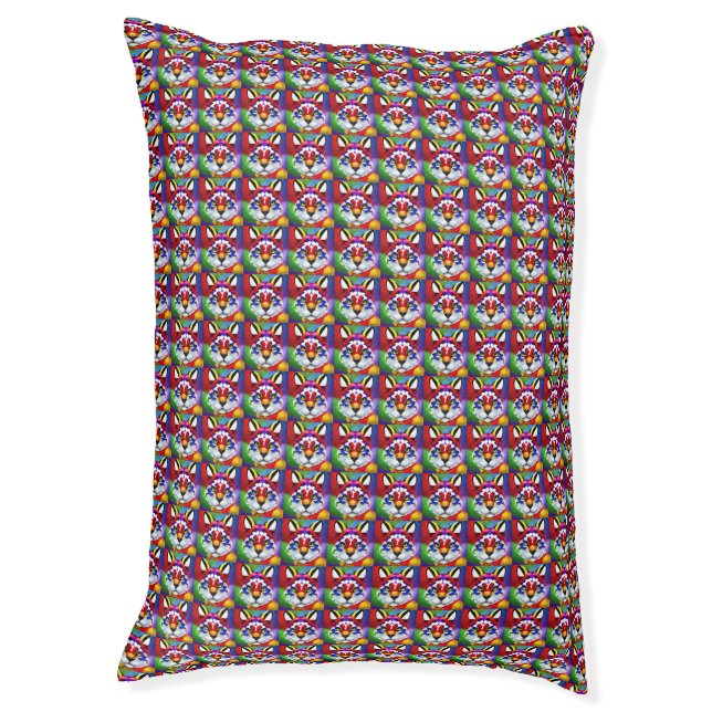 Alexander Cat large indoor pet bed (Front Vertical)