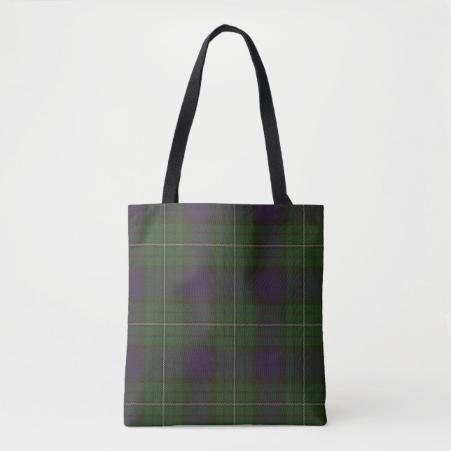 Alexander Clan Tartan Tote Bag (Front)