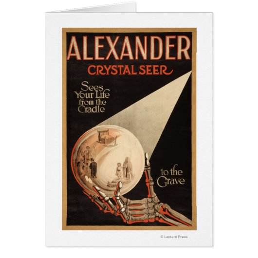 Alexander, Crystal "Cradle to the Grave" Magic Cards (Front)