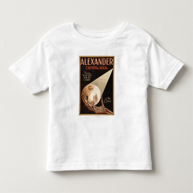 Alexander, Crystal "Cradle to the Grave" Magic Toddler T-shirt (Front)