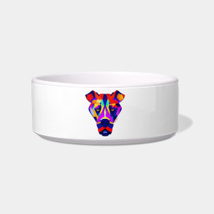 Alexander Dog white medium pet bowl