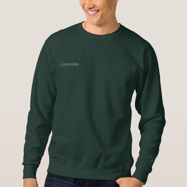 Alexander Embroidered Mens Name,  Sweatshirt (Front)