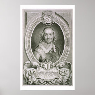 Alexander Erskein (d.1656) from 'Portraits des Hom Poster