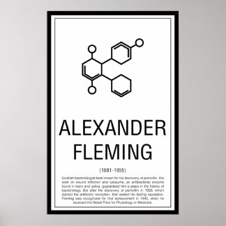 Alexander Fleming Poster