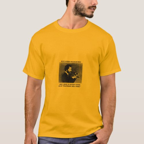 Alexander Graham Bell Funny T_Shirt
