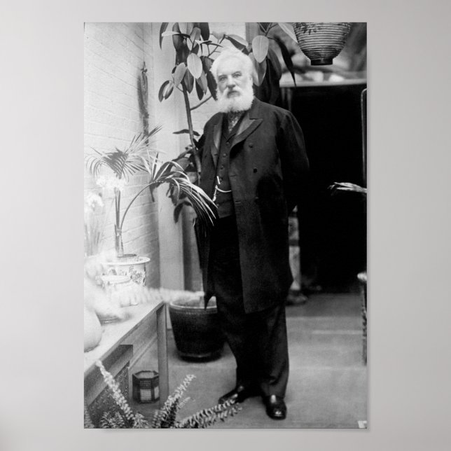 Alexander Graham Bell - Telephone Inventor Poster (Front)
