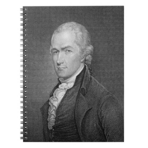 Alexander Hamilton 1757_1804 engraved by John Fr Notebook