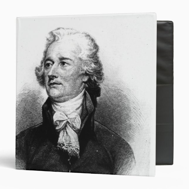 Alexander Hamilton 3 Ring Binder (Front/Inside)