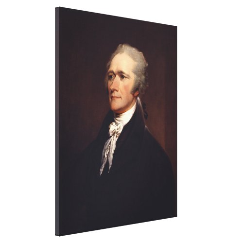 Alexander Hamilton American Founding Father Canvas Print