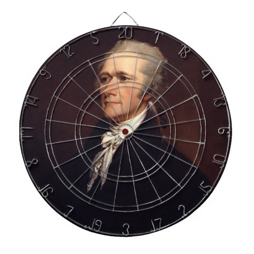Alexander Hamilton American Founding Father Dart Board