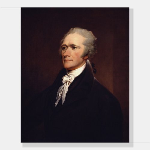 Alexander Hamilton American Founding Father Foam Board