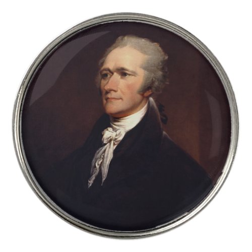 Alexander Hamilton American Founding Father Golf Ball Marker