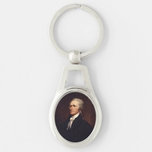 Alexander Hamilton American Founding Father Keychain