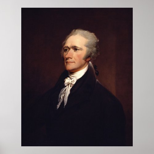 Alexander Hamilton American Founding Father Poster