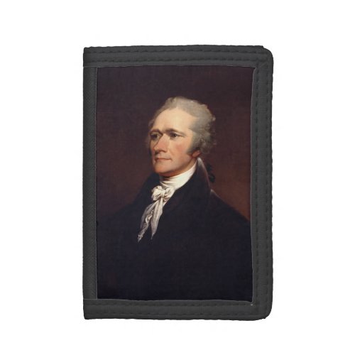 Alexander Hamilton American Founding Father Trifold Wallet