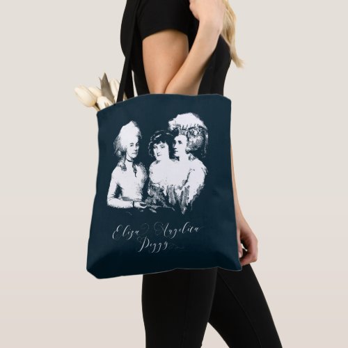 Alexander Hamilton Eliza Angelica Peggy Tote Bag