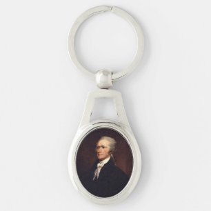 Alexander Hamilton Founder & Federalist Papers Keychain