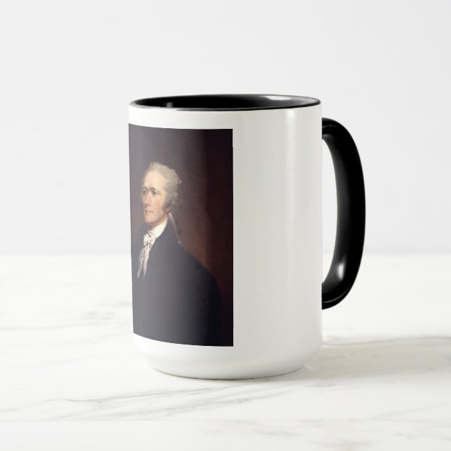 Alexander Hamilton Founder & Federalist Papers Mug (Front Right)