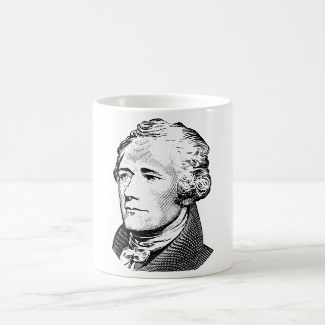 Alexander Hamilton - Founding Father Graphic Coffee Mug (Center)